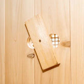 Vent from inside sauna (Includes wood moveable cover)